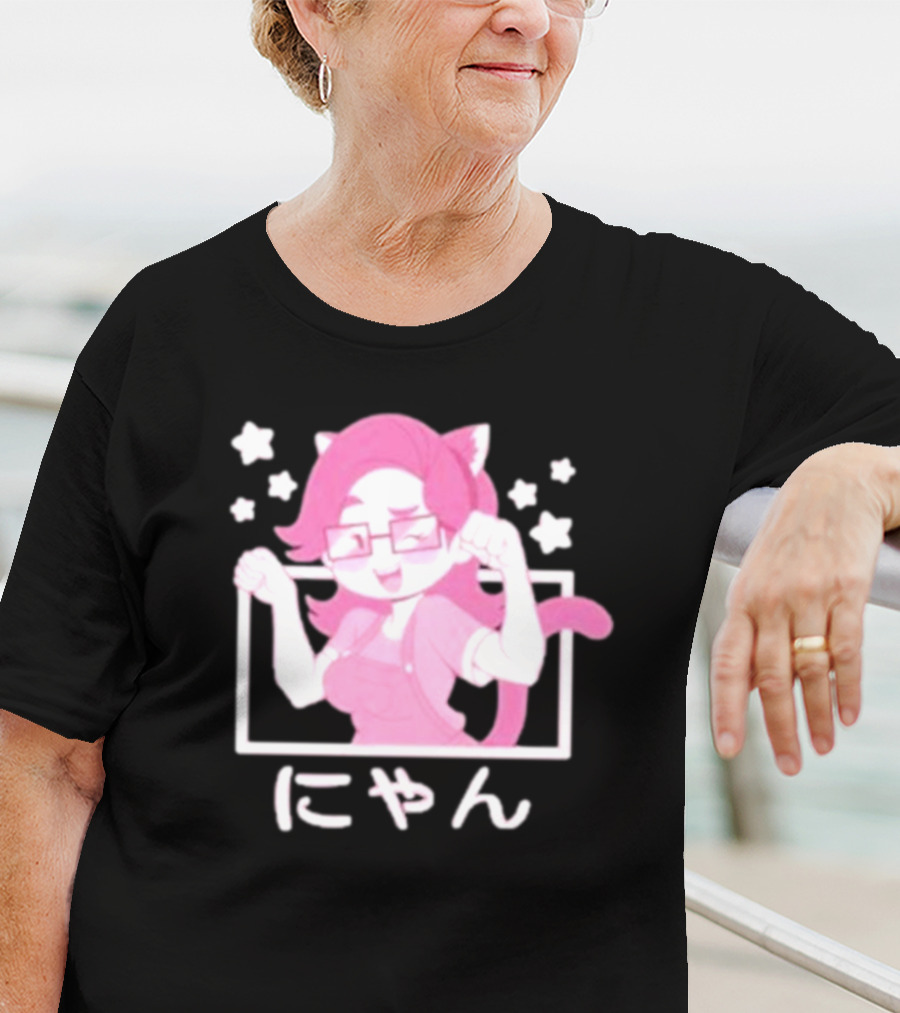 Saberspark Sabie Nyan ゃん Cat Girl Anime T-Shirt
