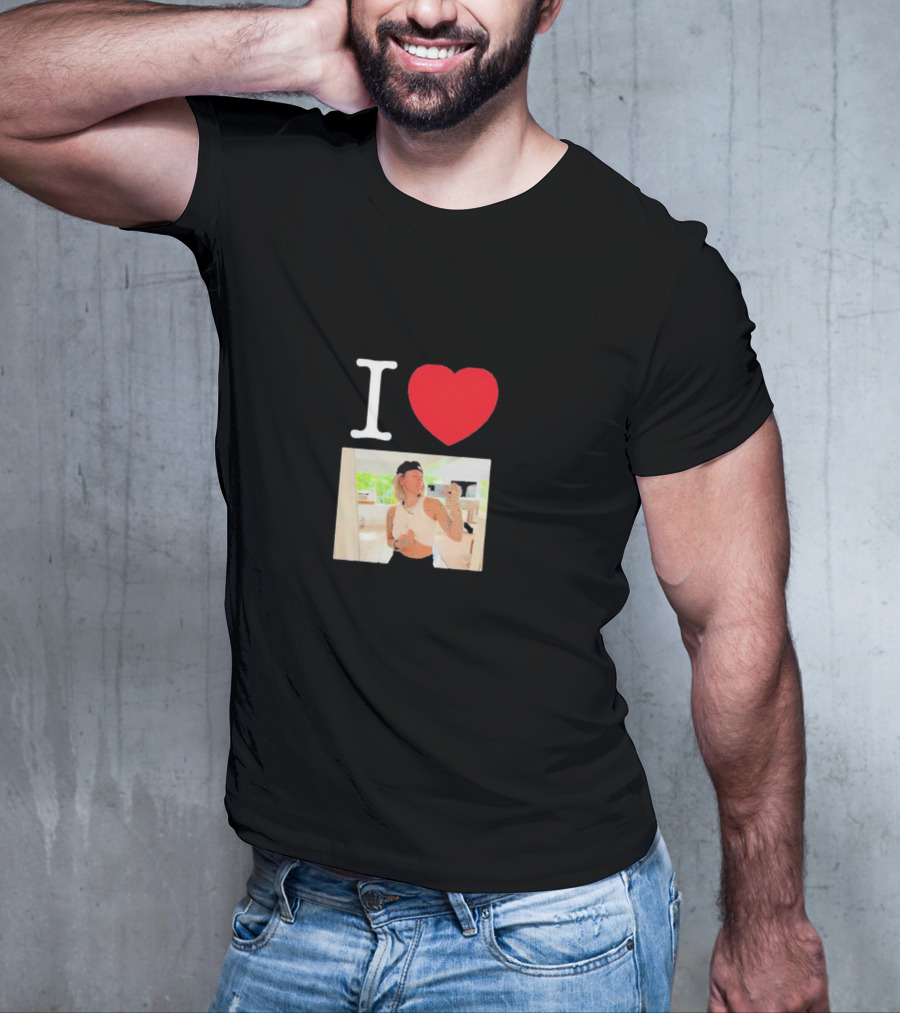 I Love Ls Lauren Sanderson Cropped Selfie心 T-Shirt