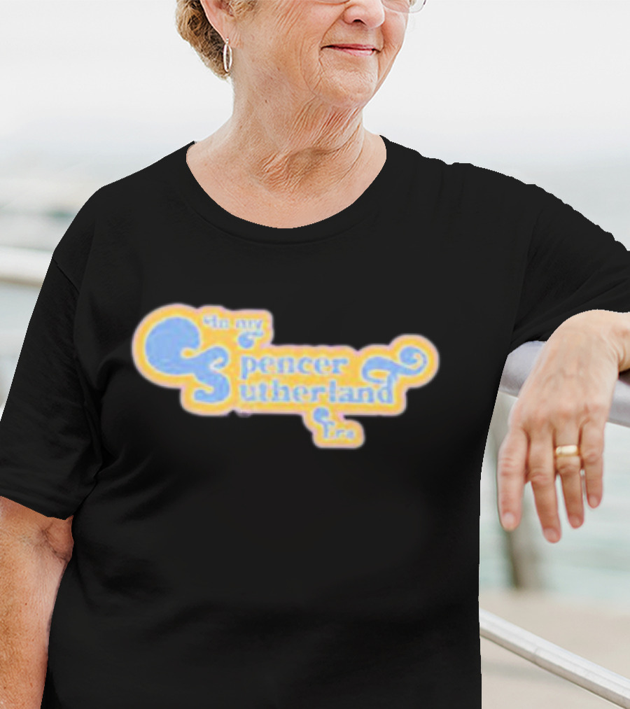 In My Spencer Sutherland Era Retro Font Key T-Shirt