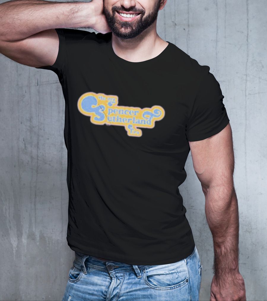 In My Spencer Sutherland Era Retro Font Key T-Shirt