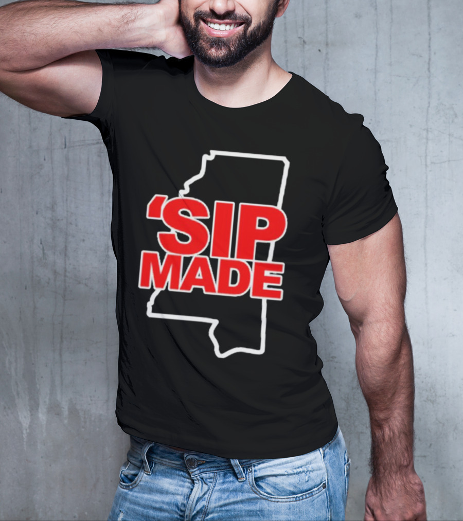 'SIP MADE Mississippi Outline Bolden T-Shirt