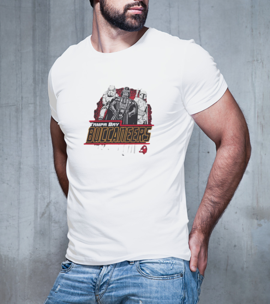 Tampa Bay Buccaneers Star Wars Crossover Junk Food T-Shirt