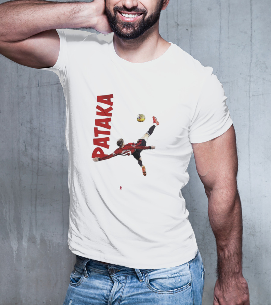 Alejandro Garnacho Bicycle Kick PATAKA Soccer T-Shirt