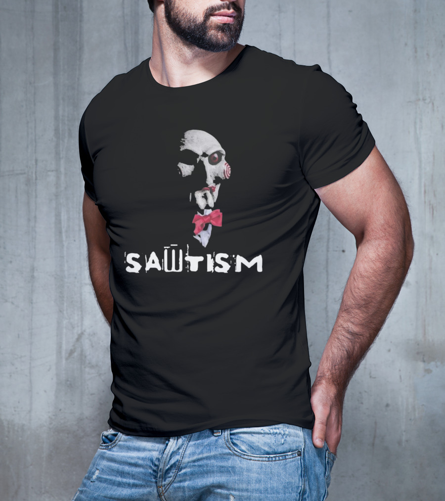 Sawtism Saw Parody Autism Thatgohard T-Shirt