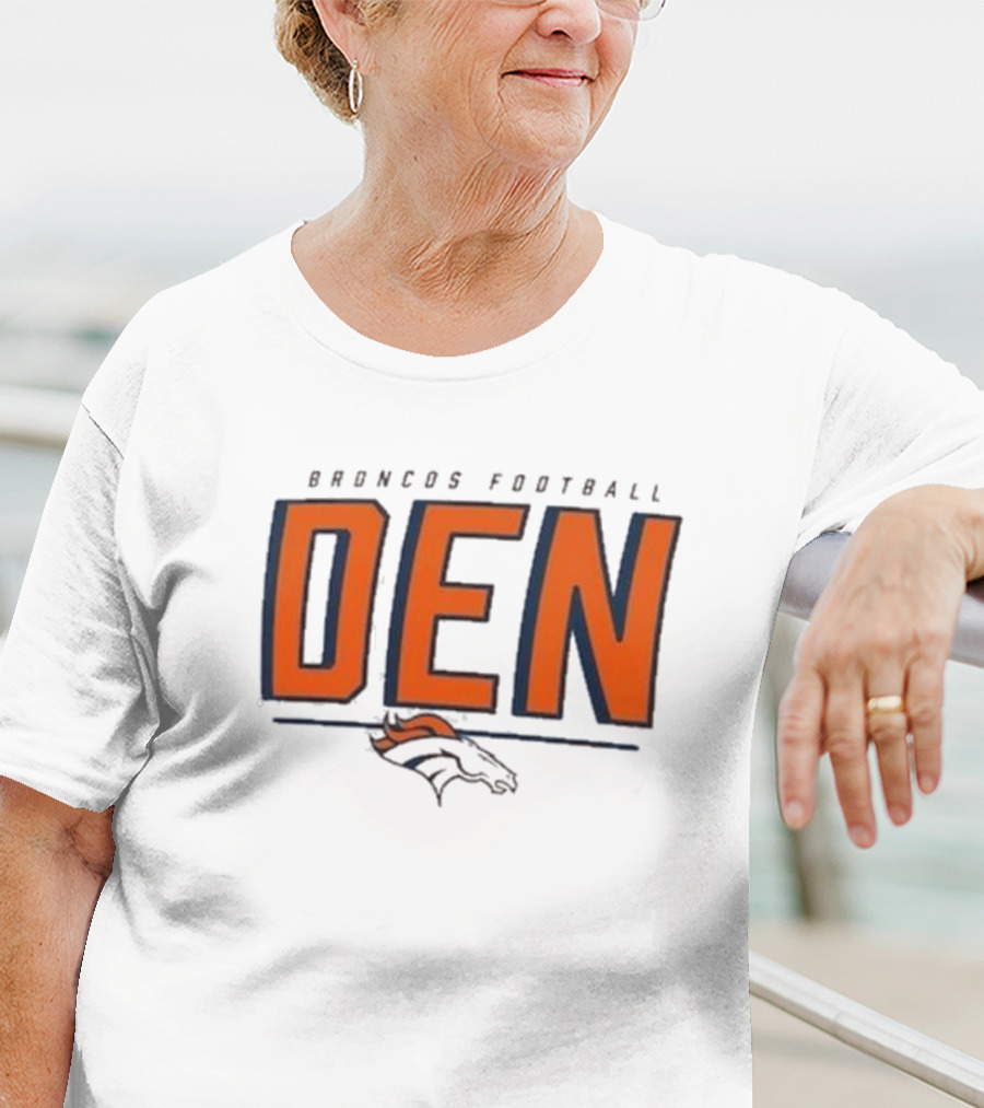Broncos Football DEN Denver Broncoswomen’s Two-pack Combo Cheerleader T-Shirt