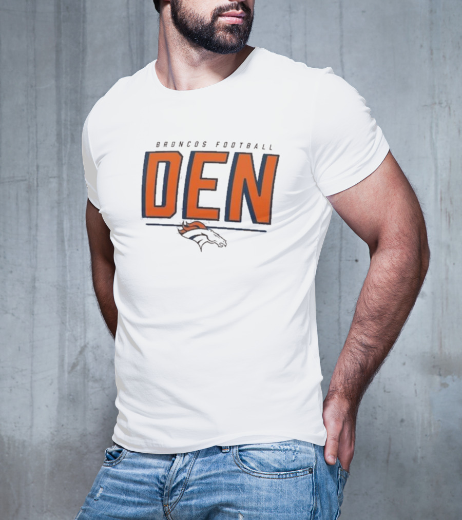 Broncos Football DEN Denver Broncoswomen’s Two-pack Combo Cheerleader T-Shirt