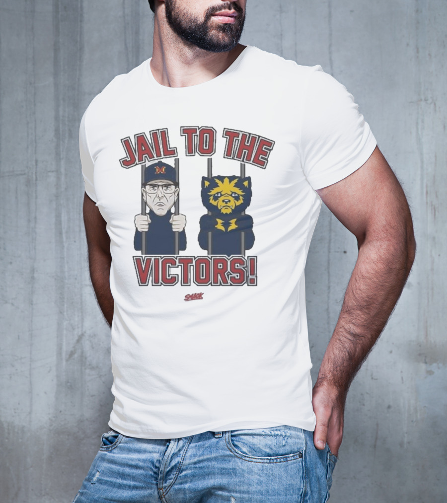 Jail To The Victors Michigan Ohio State College Rivalry T-Shirt