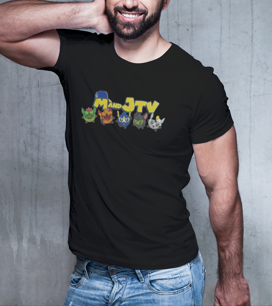 MandJTV Mytey Character Lineup T-Shirt