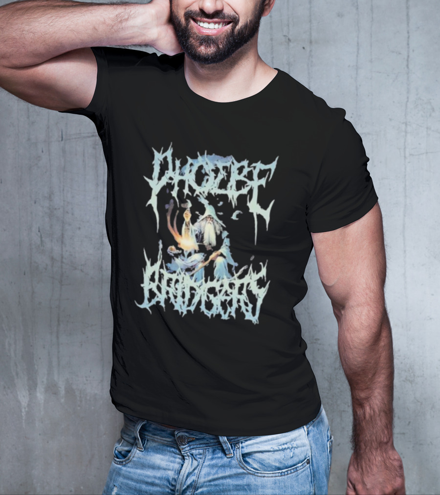 Phoebe Bridgers Wizard Ice Magic Fire Text T-Shirt