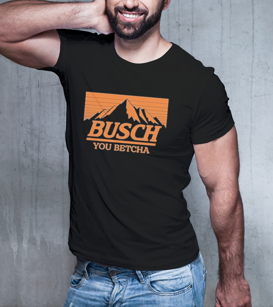 Busch You Betcha Vintage Mountain T-Shirt