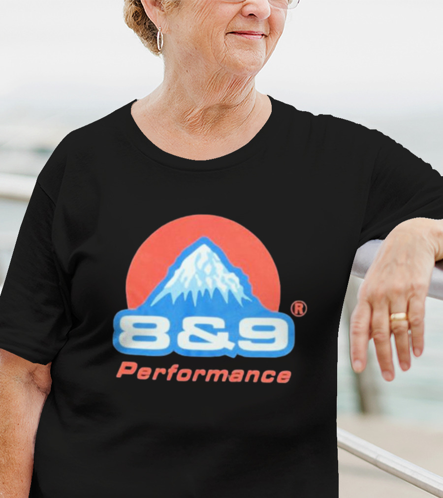 8 And 9 Performance Mountain T-Shirt
