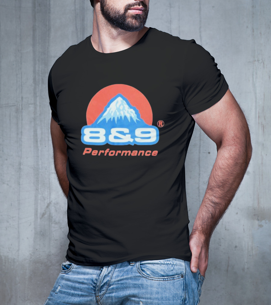 8 And 9 Performance Mountain T-Shirt