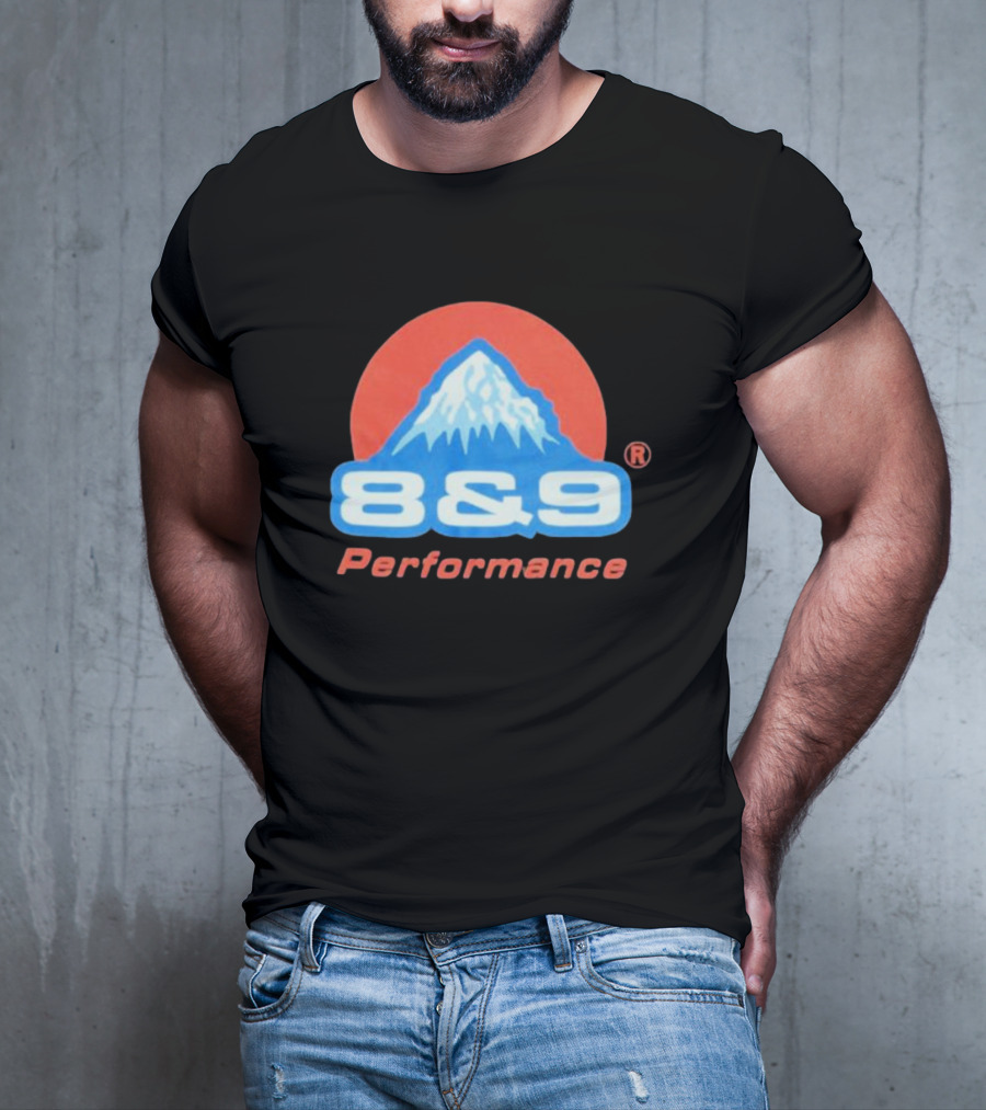 8 And 9 Performance Mountain T-Shirt
