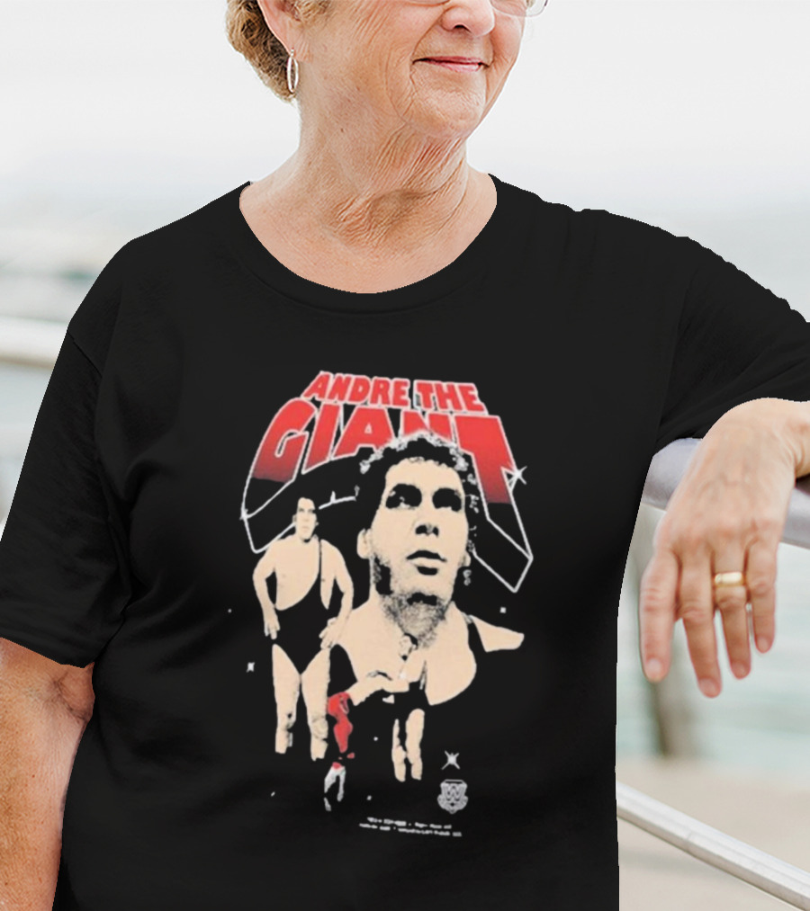 Andre The Giant Ripple Junction Collage Classic Style Stars T-Shirt