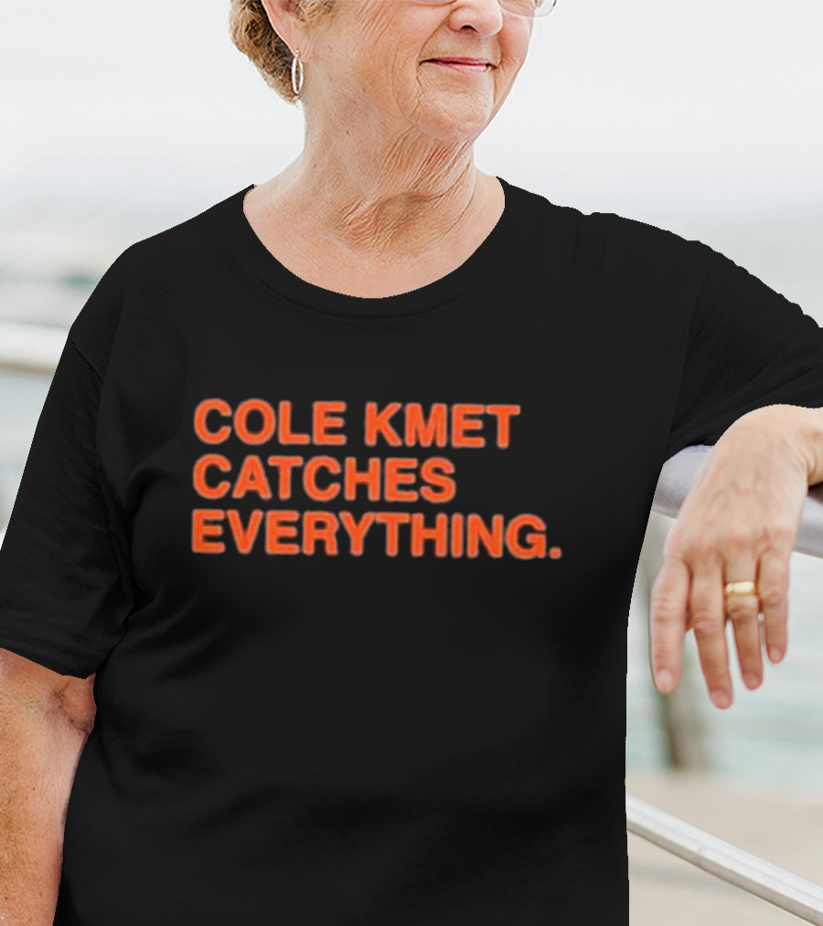 Cole Kmet Catches Everything Football Star T-Shirt