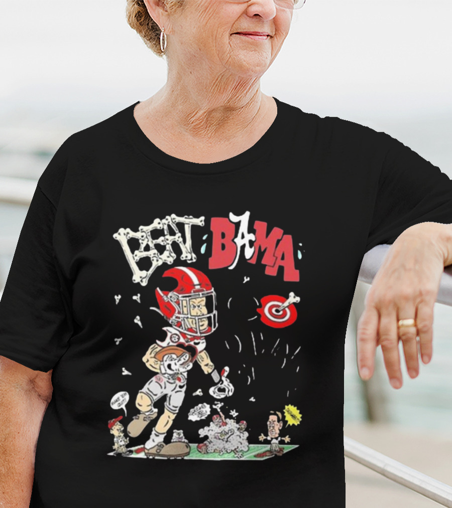 Georgia Bulldogs Football Beat Bama Go Dawgz Sic Target Touchdown Victory T-Shirt
