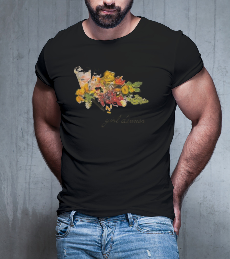 Girl Dinner Fruit Platter With Drink T-Shirt