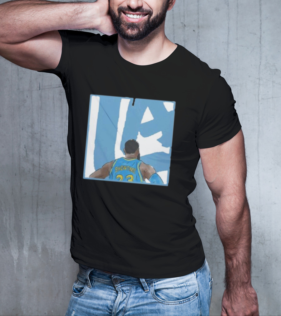 La Showtime King 23 Origins Basketball Legend T-Shirt