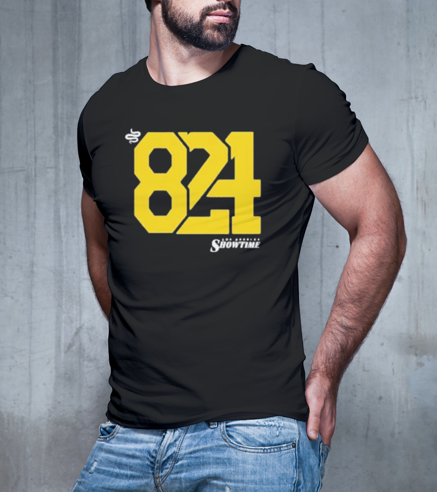 824 Los Angeles Showtime Mamba Day Unity Reptile T-Shirt