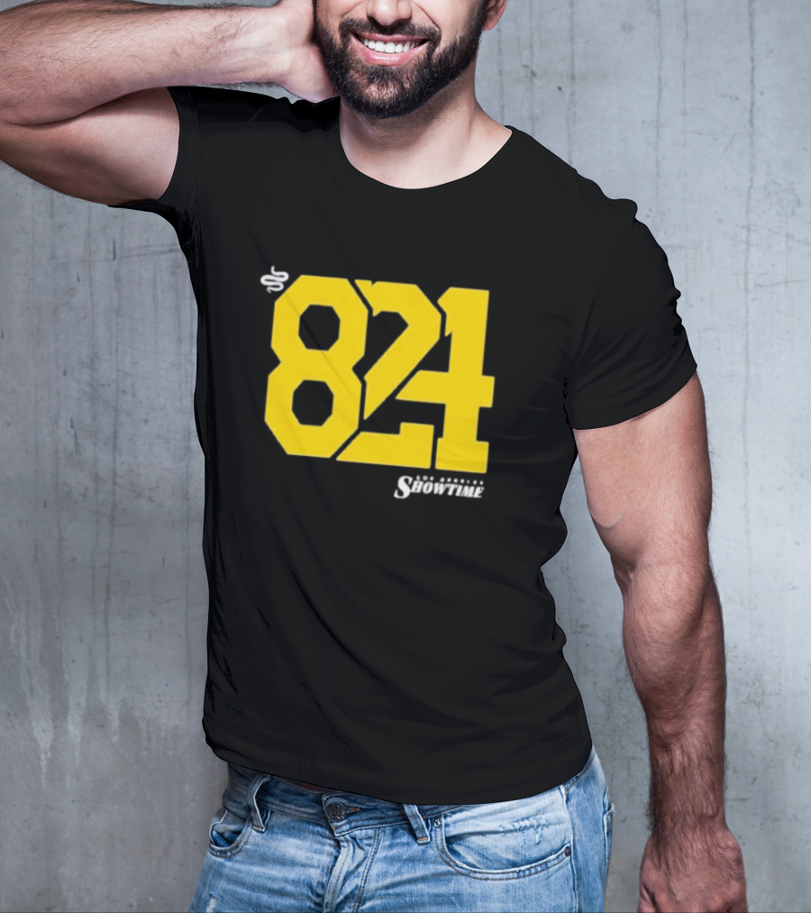 824 Los Angeles Showtime Mamba Day Unity Reptile T-Shirt