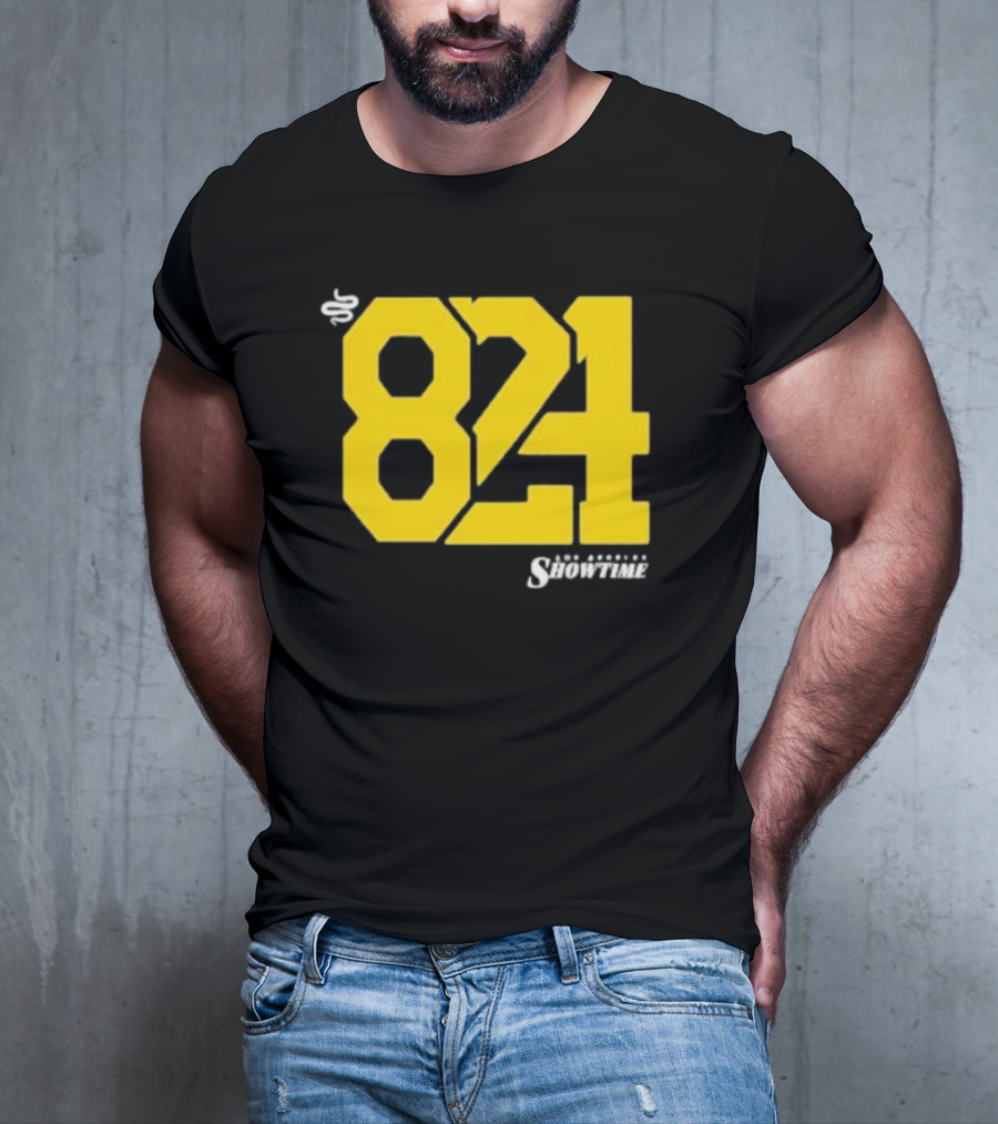 824 Los Angeles Showtime Mamba Day Unity Reptile T-Shirt