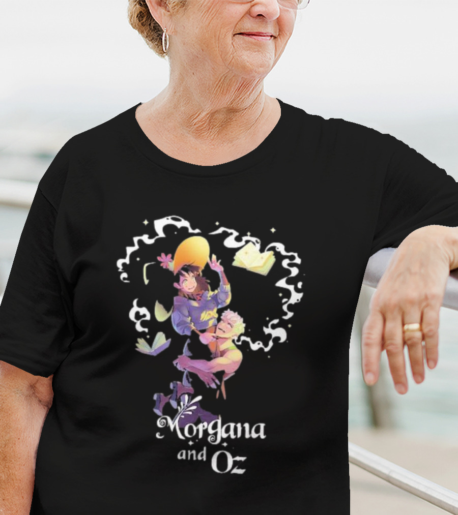 Morgana And Oz Floating Books Magic Adventures T-Shirt