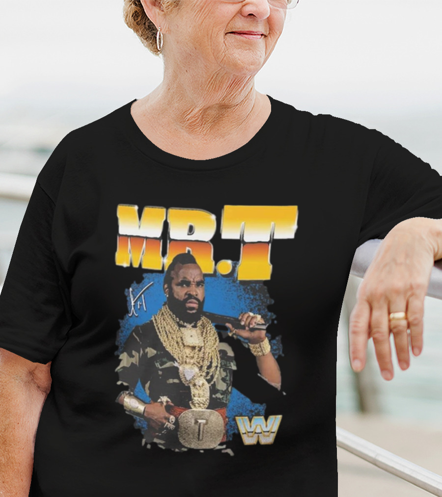 MR. T Signature Camouflage Chains Iconic T-Shirt