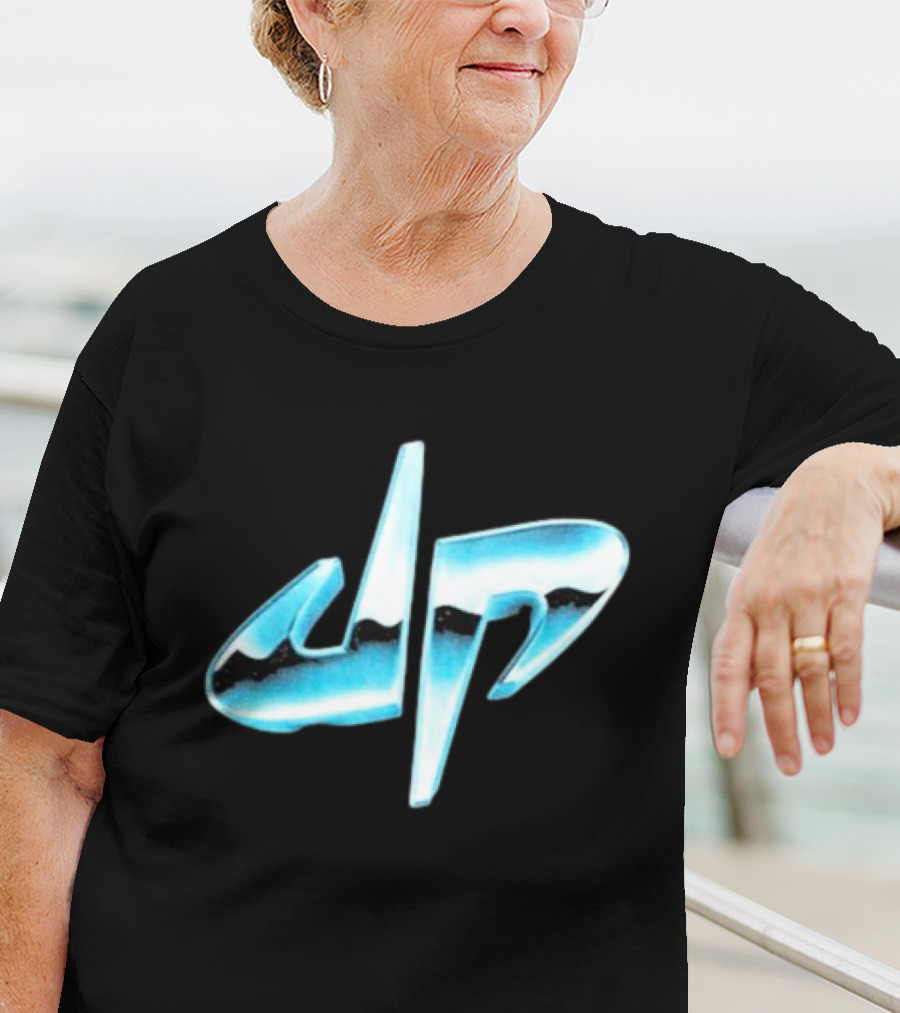 Dude Perfect DP Chrome Blue T-Shirt