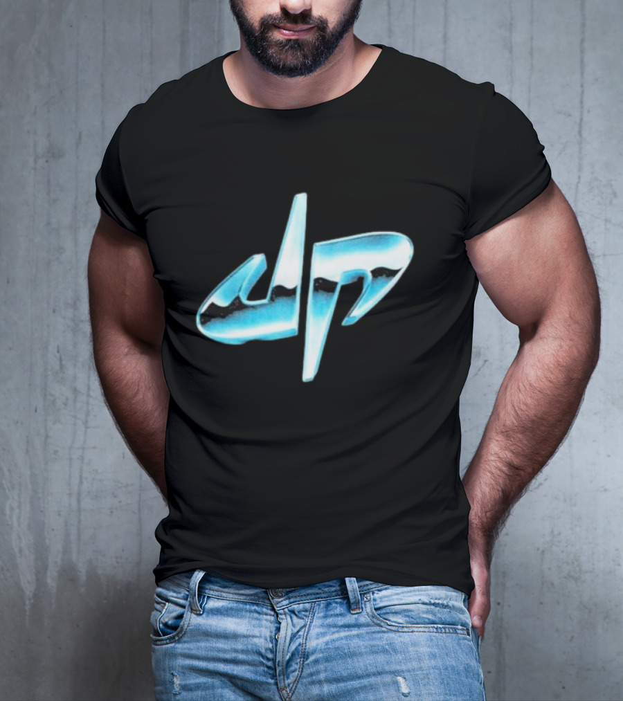 Dude Perfect DP Chrome Blue T-Shirt