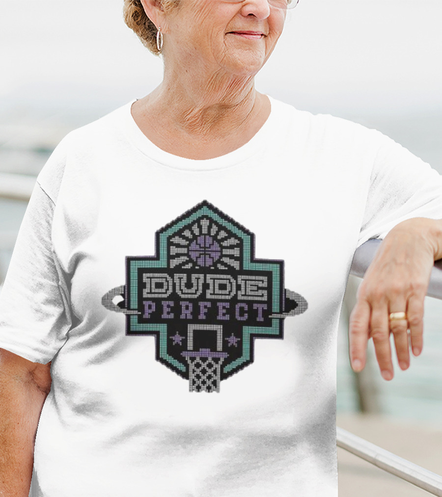 Dude Perfect Basketball Scoreboard T-Shirt
