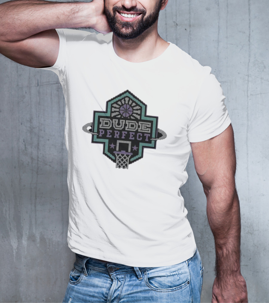 Dude Perfect Basketball Scoreboard T-Shirt