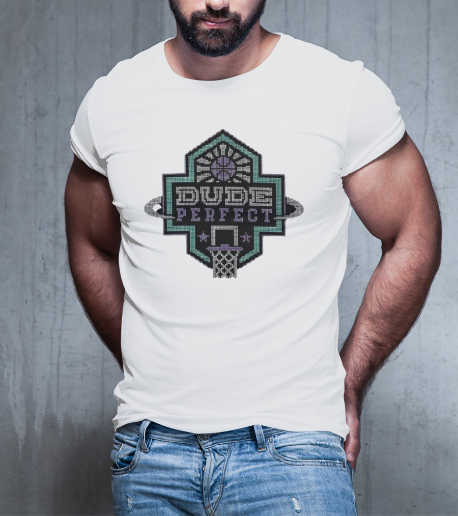 Dude Perfect Basketball Scoreboard T-Shirt