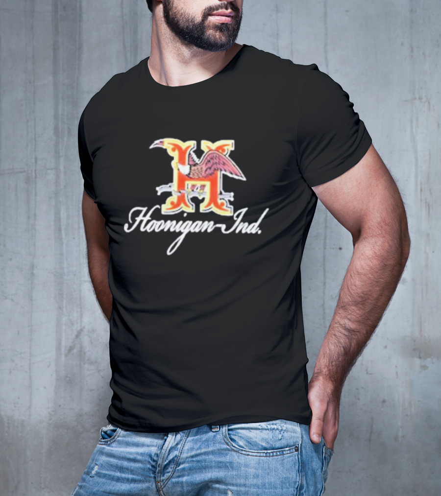 Hoonigan Ind. Eagle Logo Hops Hoonigan Industries T-Shirt