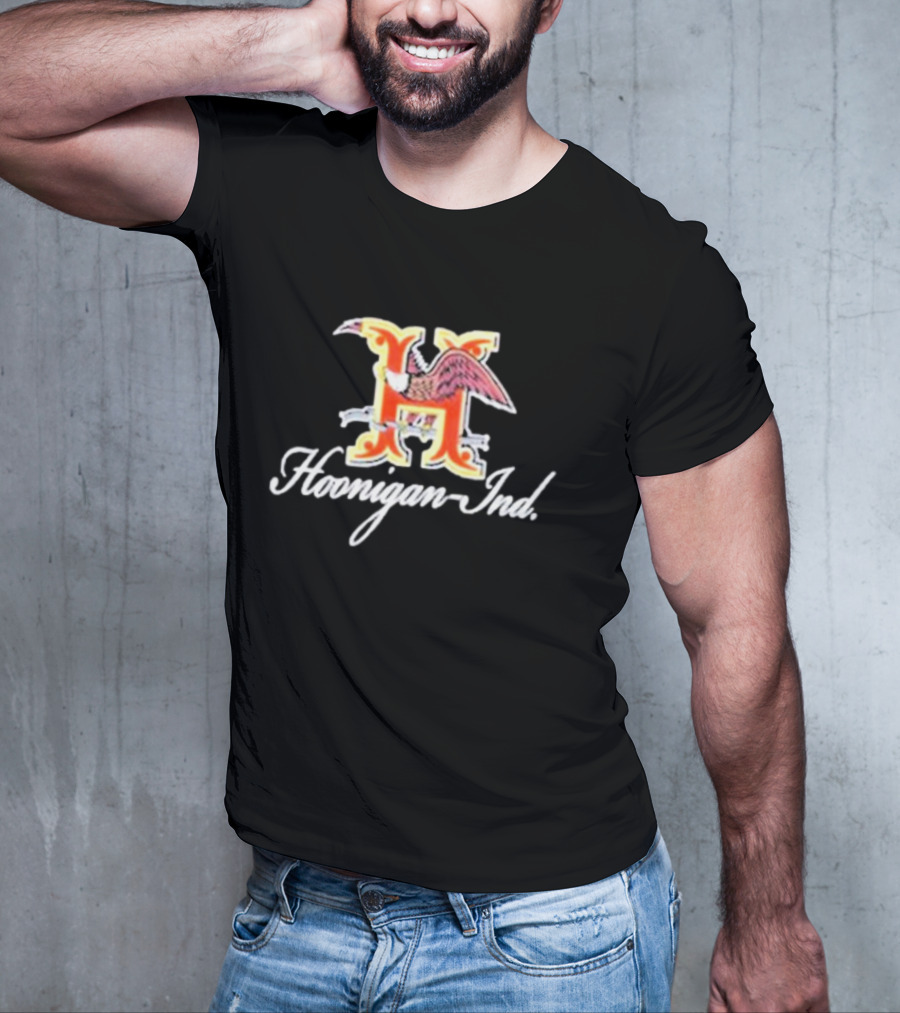 Hoonigan Ind. Eagle Logo Hops Hoonigan Industries T-Shirt