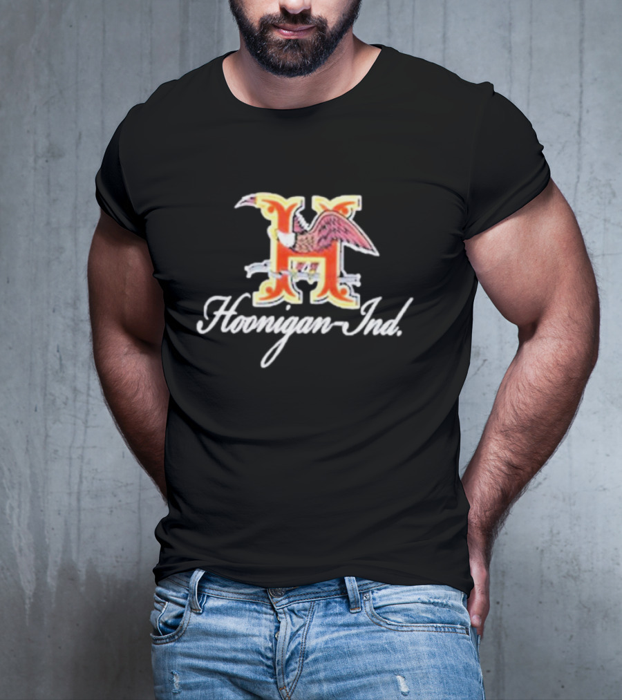 Hoonigan Ind. Eagle Logo Hops Hoonigan Industries T-Shirt