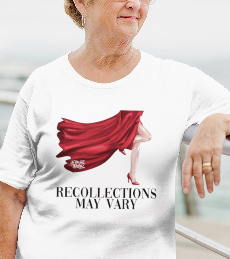 Kate Middleton Catherine Princess Of Wales Recollections May Vary Red Dress T-Shirt
