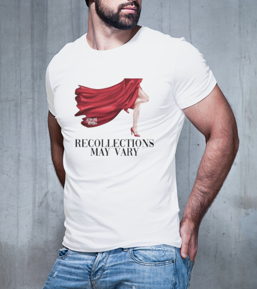 Kate Middleton Catherine Princess Of Wales Recollections May Vary Red Dress T-Shirt