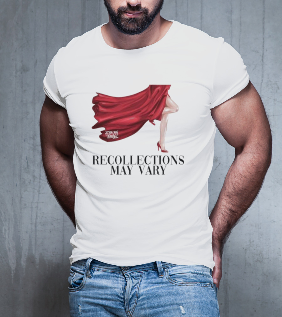 Kate Middleton Catherine Princess Of Wales Recollections May Vary Red Dress T-Shirt