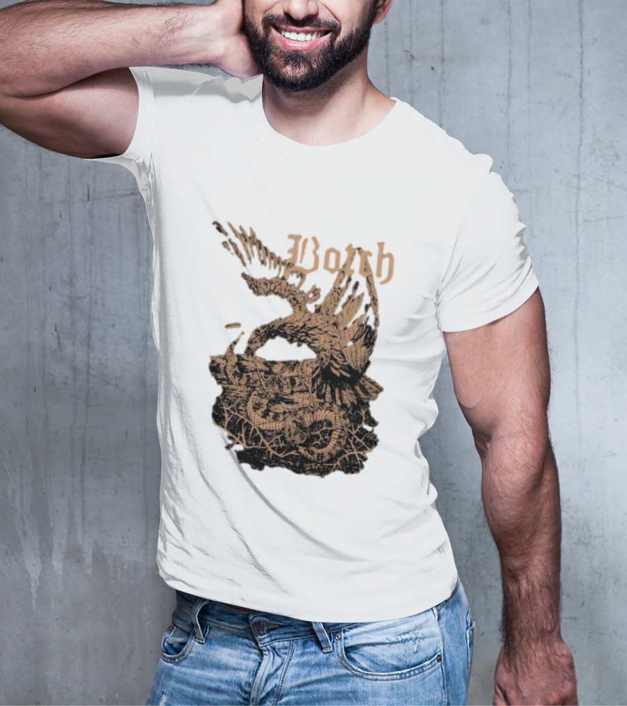 Botch Eagle And Snake Medieval Gothic T-Shirt