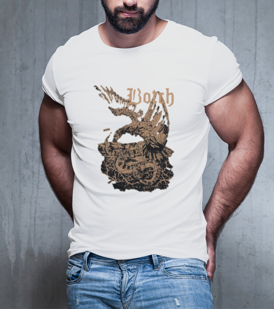 Botch Eagle And Snake Medieval Gothic T-Shirt