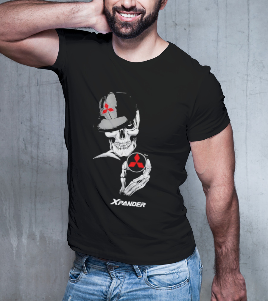 Xpander Skeleton Mitsubishi Logo Cap T-Shirt