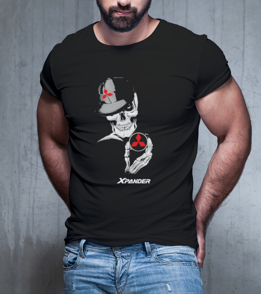Xpander Skeleton Mitsubishi Logo Cap T-Shirt