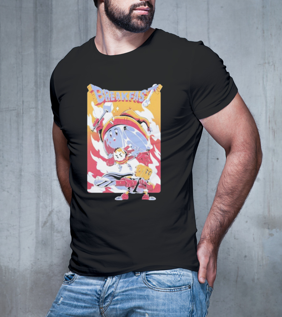 Breakfast Quest Heroes Toast Battlers T-Shirt