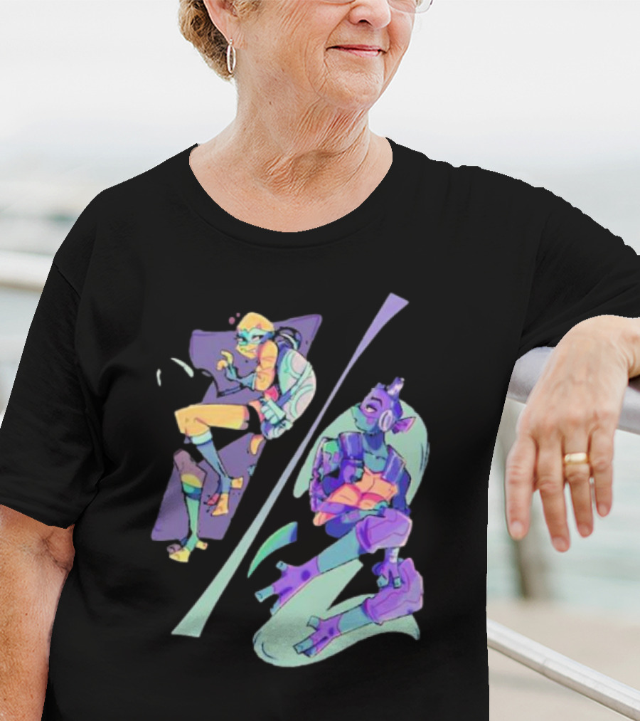TMNT Last Ronin Leo And Don Alternate Universe Duo T-Shirt