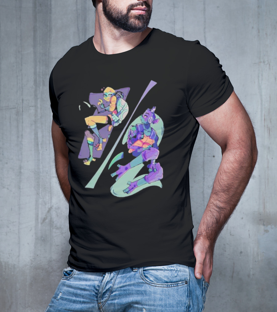 TMNT Last Ronin Leo And Don Alternate Universe Duo T-Shirt