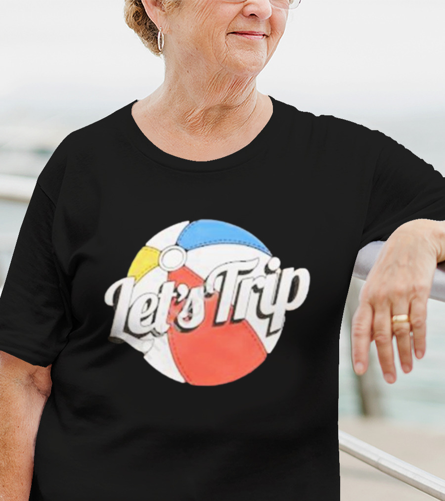 Sturniolo Let's Trip Vibrant Beach Ball T-Shirt