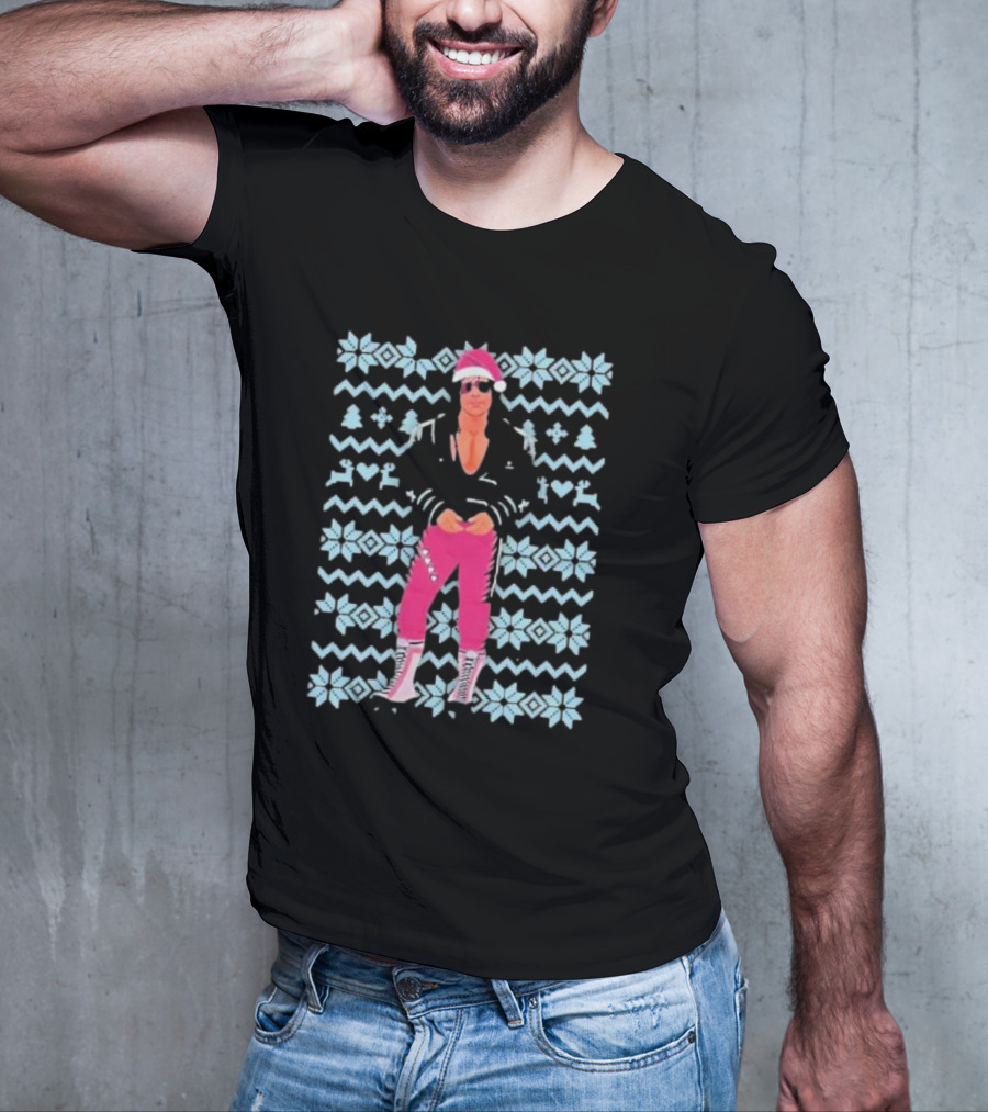 Macho Man Wrestling Ugly Christmas T-Shirt
