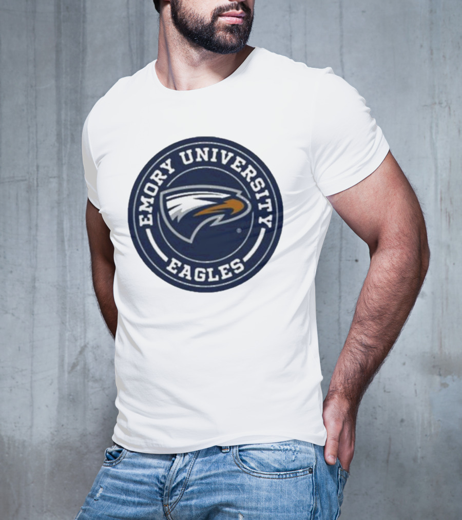 Emory University Eagles Circle Emblem T-Shirt