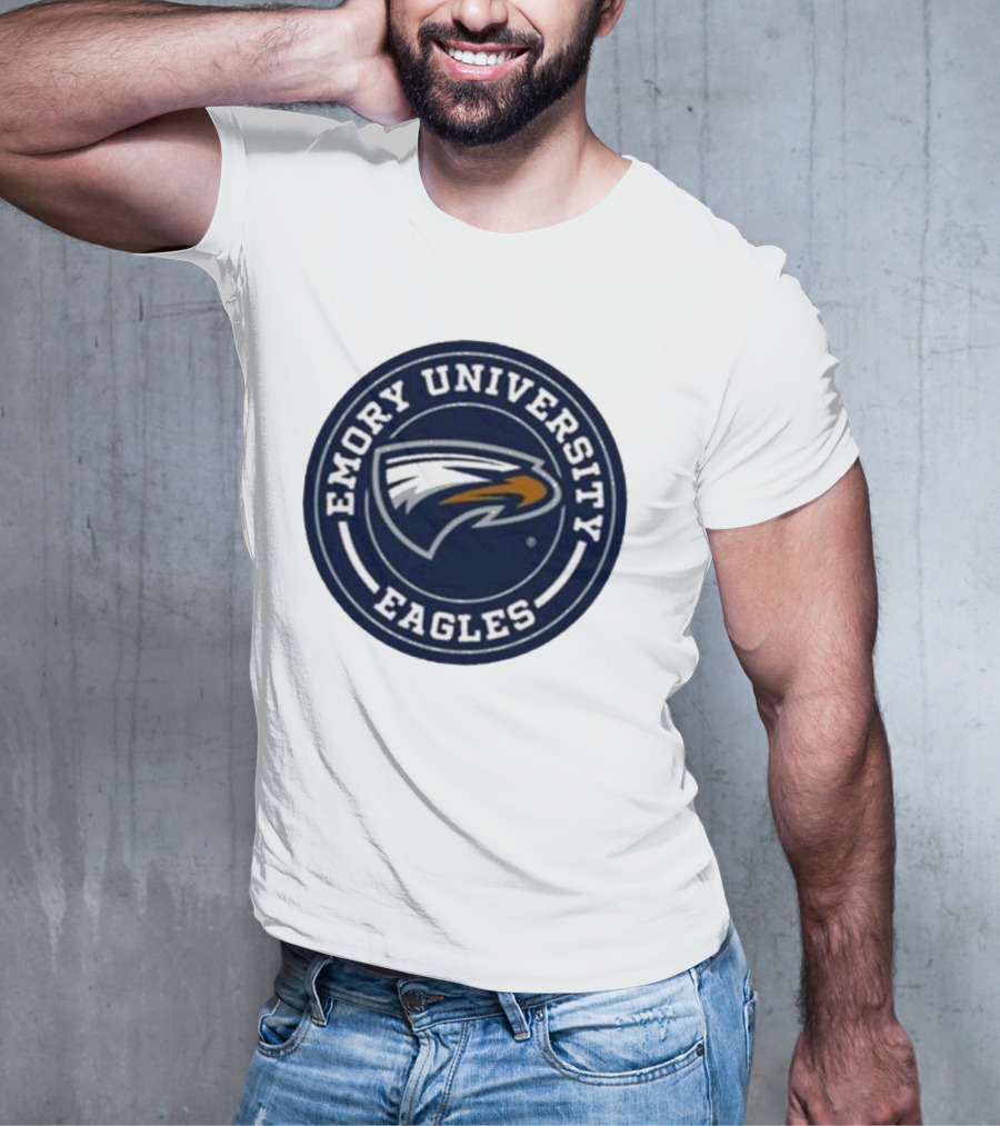 Emory University Eagles Circle Emblem T-Shirt