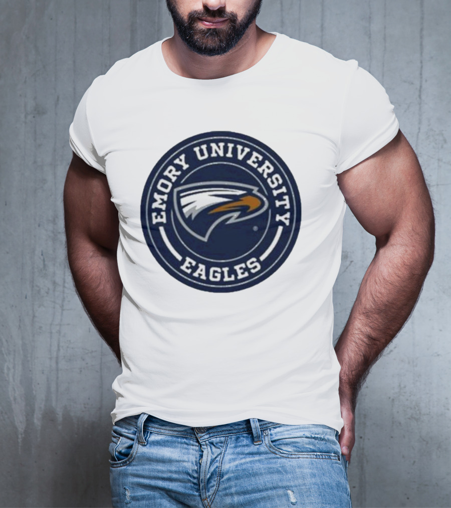 Emory University Eagles Circle Emblem T-Shirt